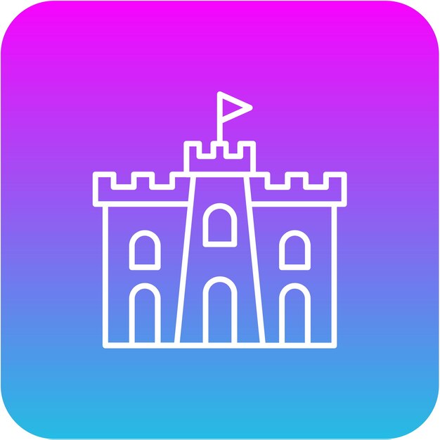 El icono del castillo de arena