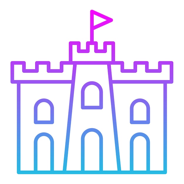 El icono del castillo de arena