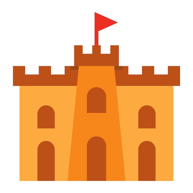 El icono del castillo de arena