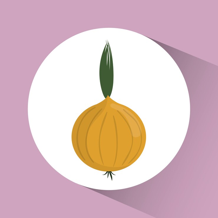 Vector icono de cebolla.