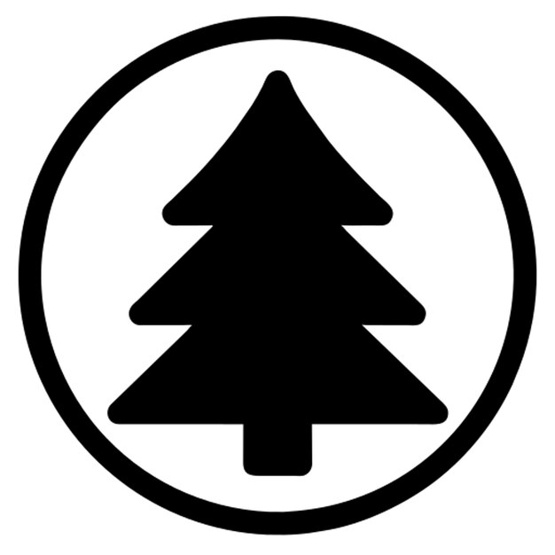 icono centrado en el fondo blanco de Navidad