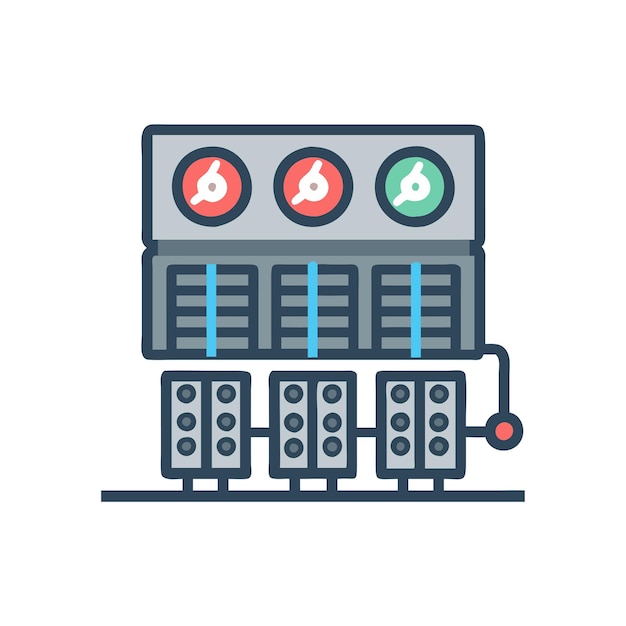 Icono del centro de datos