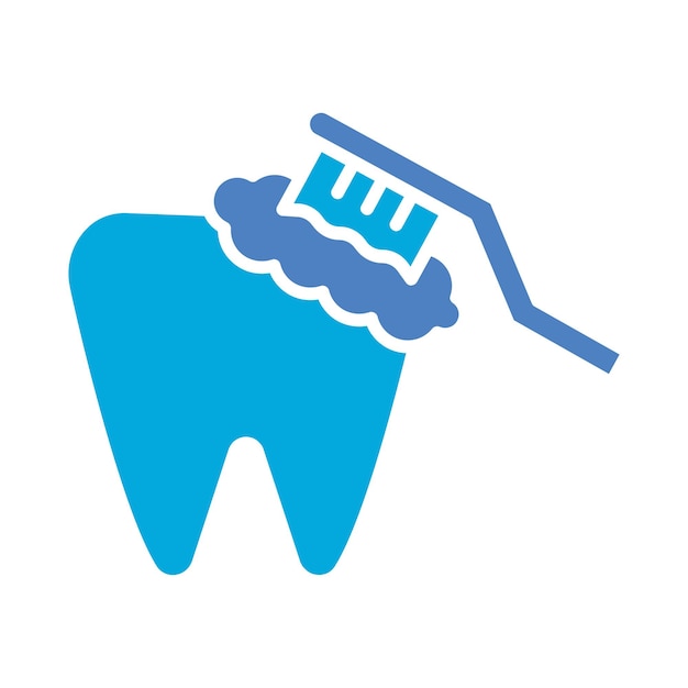 El icono del cepillado de dientes
