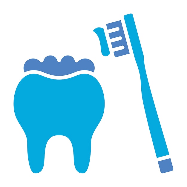 El icono del cepillado de dientes