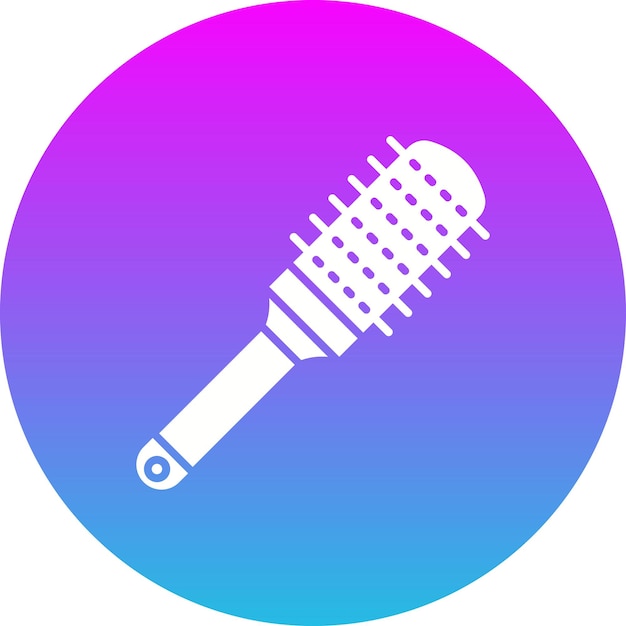 Icono del cepillo para el cabello