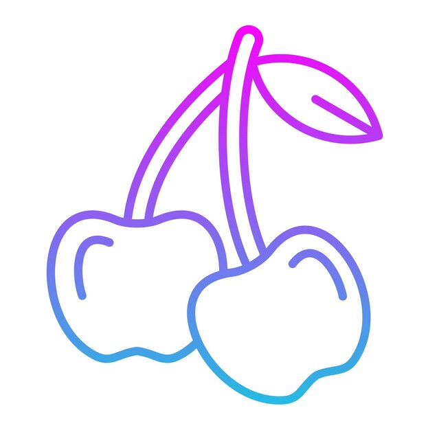 El icono de la cereza