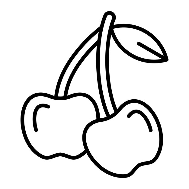 El icono de la cereza