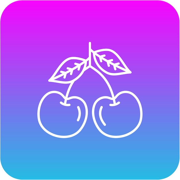 Icono de las cerezas
