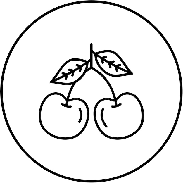 Icono de las cerezas