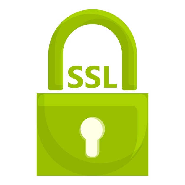 Icono de certificado Scan ssl Icono vectorial de certificado Skan ssl para el diseño web aislado en fondo blanco