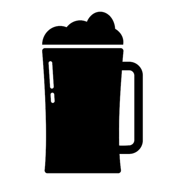 icono de cerveza para diseño gráfico y web
