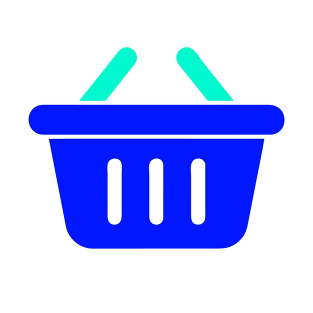 icono de cesta de compras