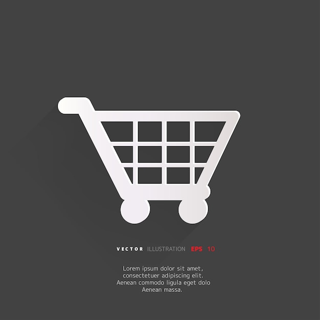 icono de cesta de compras