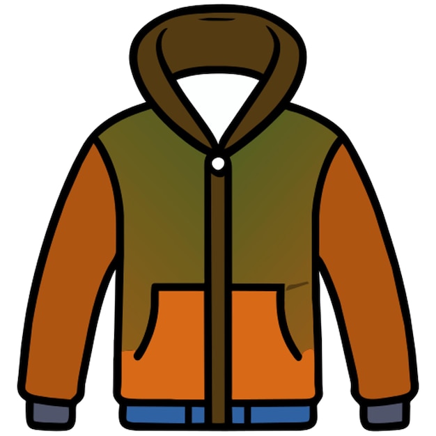 Vector el icono de la chaqueta de lana