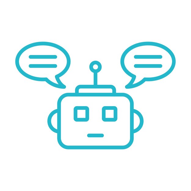 El icono del chatbot