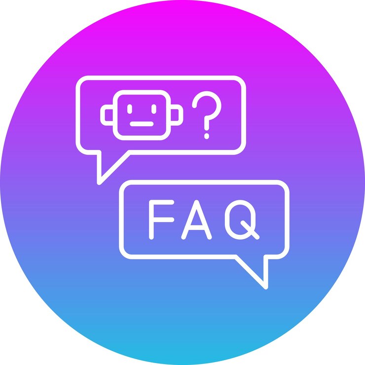 Vector el icono del chatbot