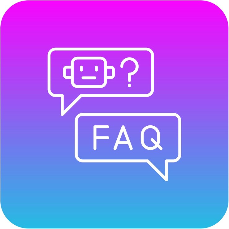 Vector el icono del chatbot