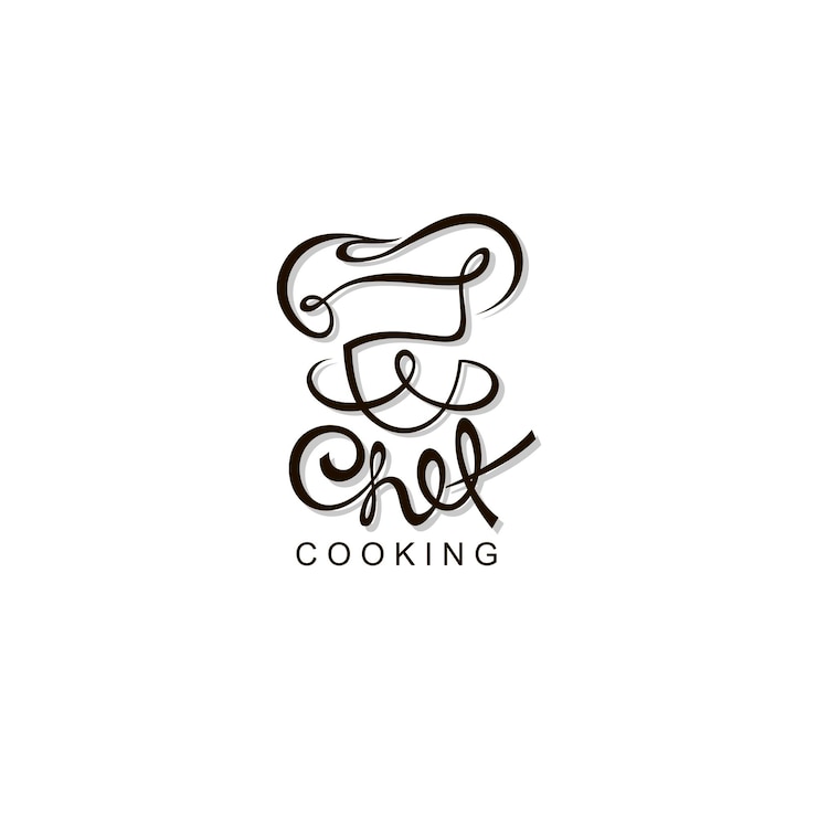 Vector icono de chef abstracto