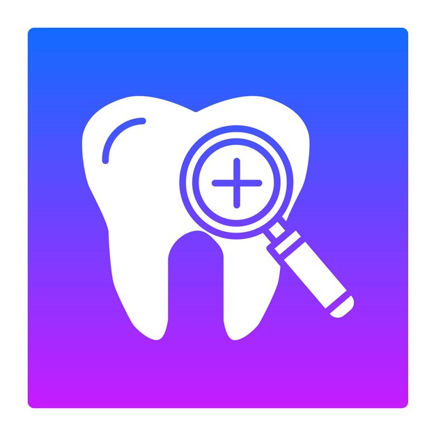 El icono del chequeo dental
