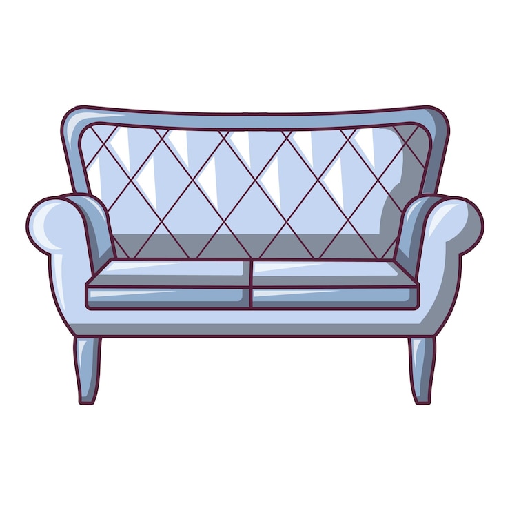 Vector icono de chesterfield caricatura de icono de vector de chesterfield para diseño web aislado sobre fondo blanco