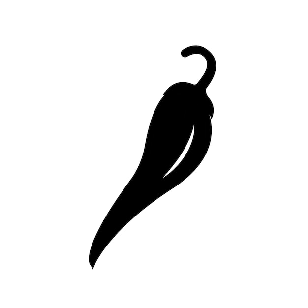 icono de chile plantilla vectorial logotipo colección de moda diseño plano