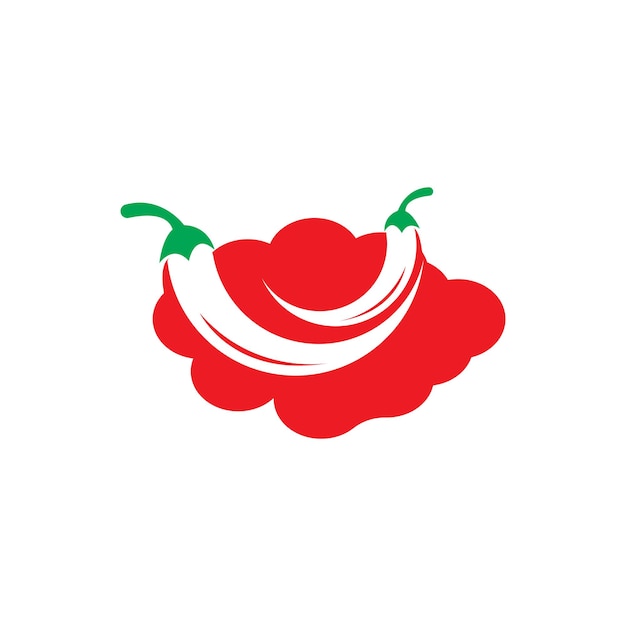 Icono de chile rojo