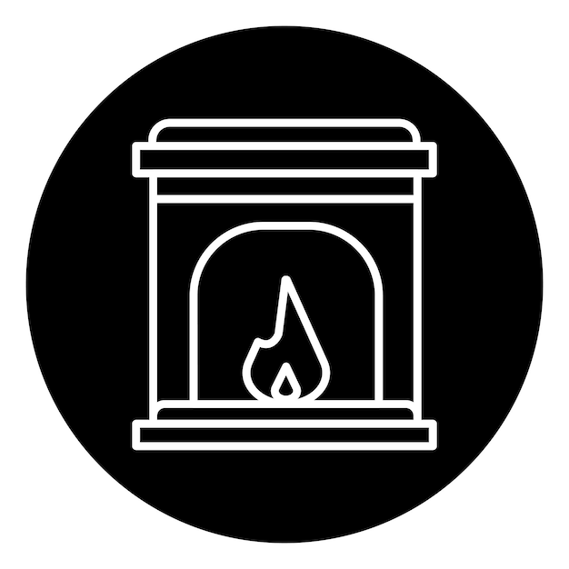 Icono de la chimenea