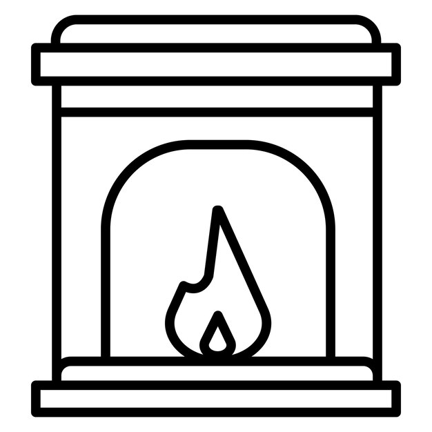 Icono de la chimenea