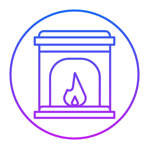 Icono de la chimenea