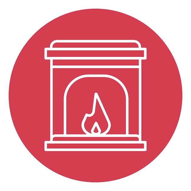 Icono de la chimenea