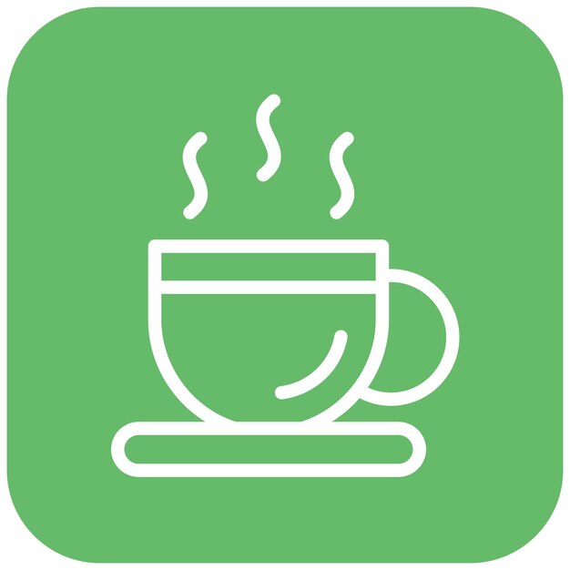 El icono del chocolate caliente