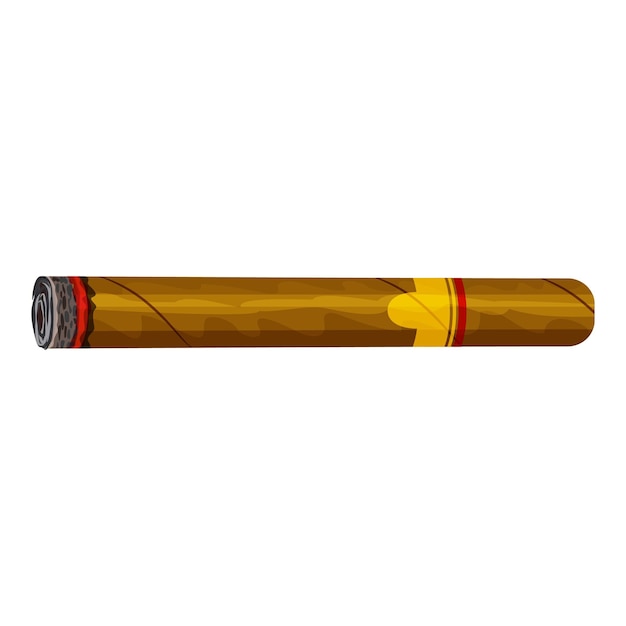 Icono de cigarro. Ilustración de dibujos animados de icono de vector de cigarro para web