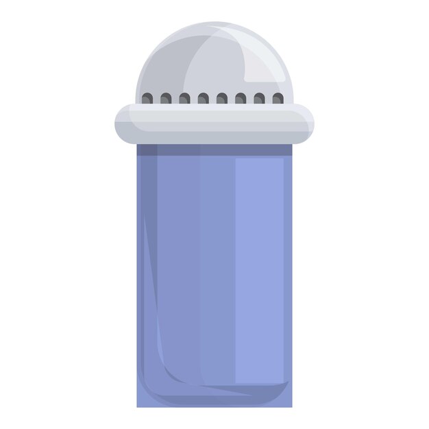 Icono de cilindro de purificación de agua Caricatura de icono de vector de cilindro de purificación de agua para diseño web aislado sobre fondo blanco