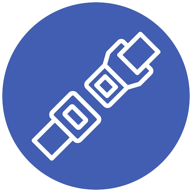 Icono del cinturón de seguridad