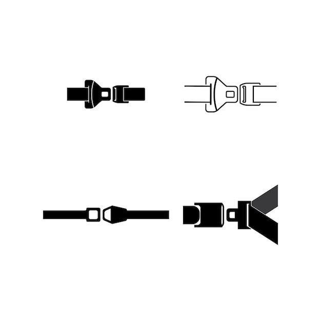 Icono de cinturón de seguridad