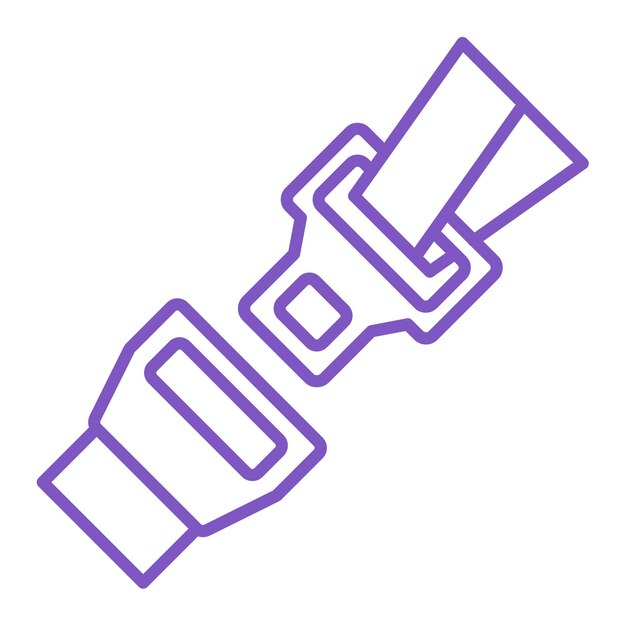 Icono del cinturón de seguridad