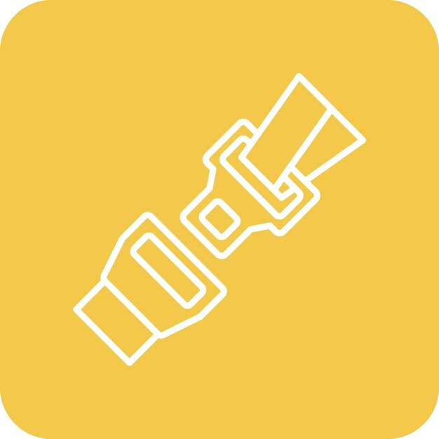 Icono del cinturón de seguridad
