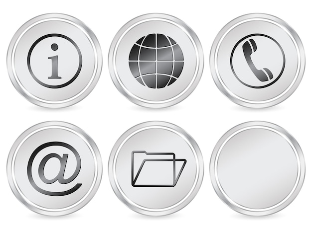 Icono de círculo de información