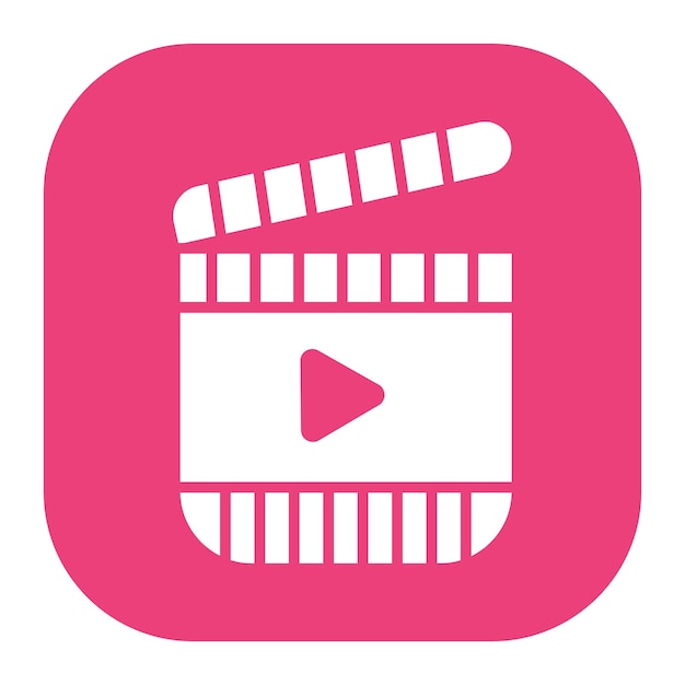 El icono de Clapperboard