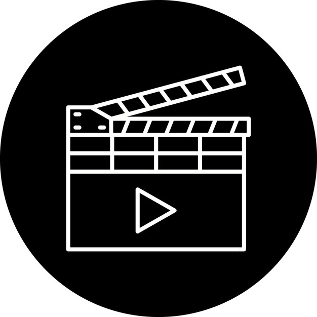 El icono de Clapperboard