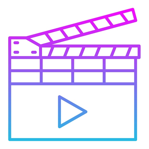 El icono de Clapperboard