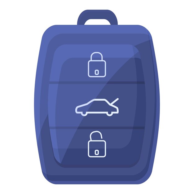Icono de clave de coche inteligente de compra Icono vectorial de clave de automóvil inteligente de compra para diseño web aislado en fondo blanco