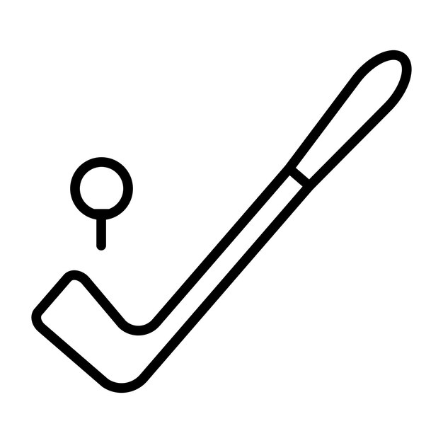 El icono del club de golf