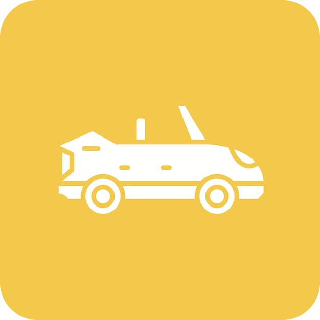 El icono del coche descapotable