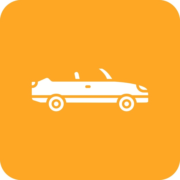 El icono del coche descapotable