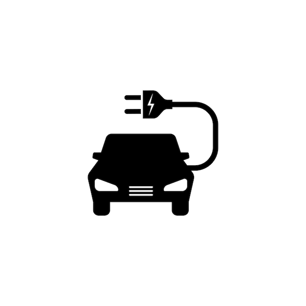 Icono de coche eléctrico