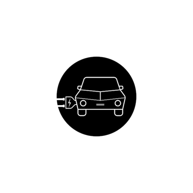 Icono de coche eléctrico