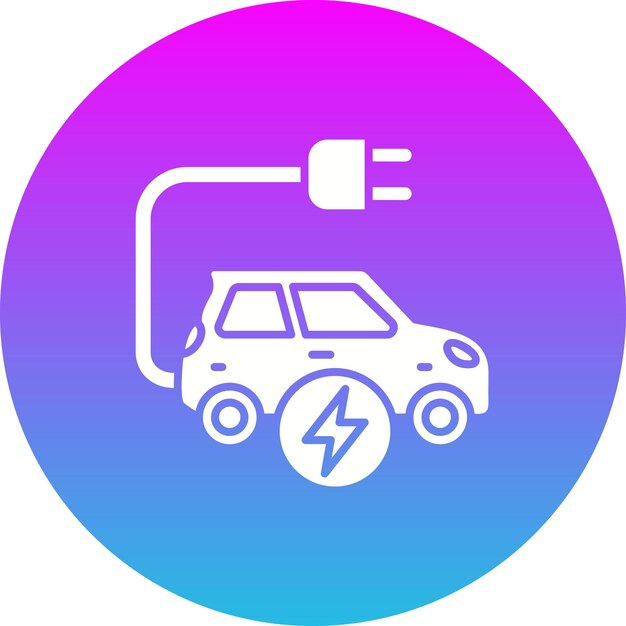 Icono del coche eléctrico