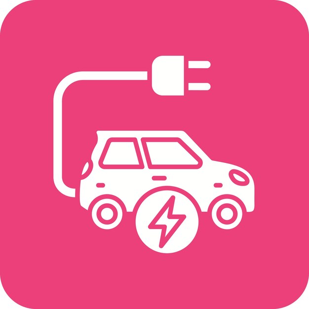 Icono del coche eléctrico