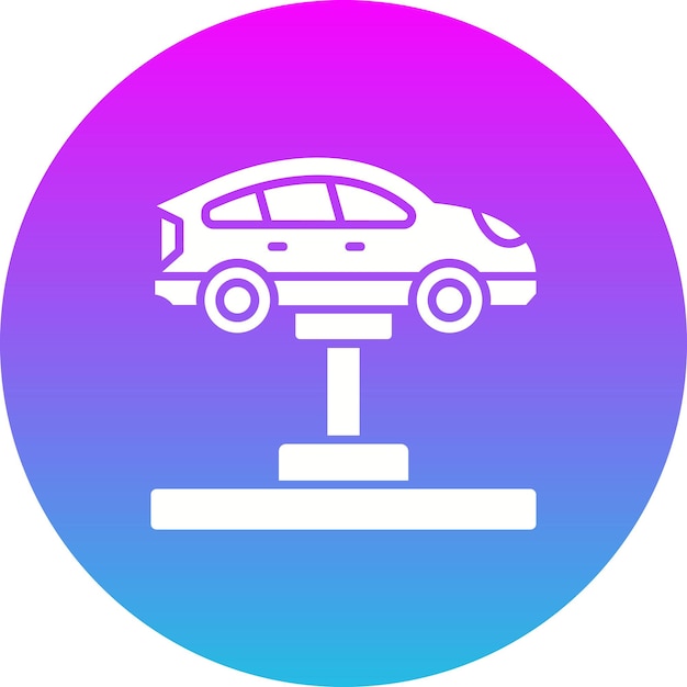 Icono del coche hidráulico